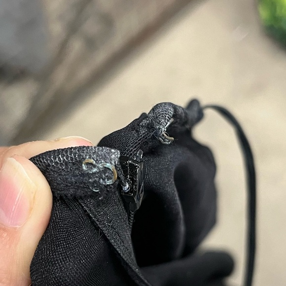 Y2K Betsey Johnson New York Vintage Pink Petal Ruche Formal Prom Dress - Picture 12 of 15